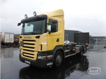 Container transporter/ Swap body truck Scania R380LB (Export only) 6x2 Interchangeable (tail lift): picture 1