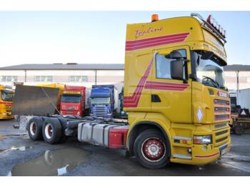 Container transporter/ Swap body truck Scania R420LB6X2MNB: picture 1