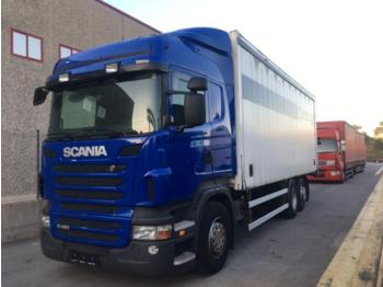 Curtainsider truck Scania R420 6x2*4: picture 1