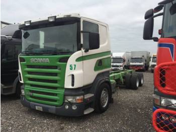 Container transporter/ Swap body truck Scania R470LB6X2HLB: picture 1