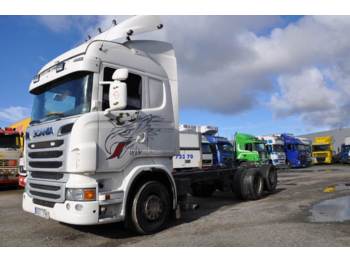 Container transporter/ Swap body truck Scania R480 6X2 EURO 5: picture 1