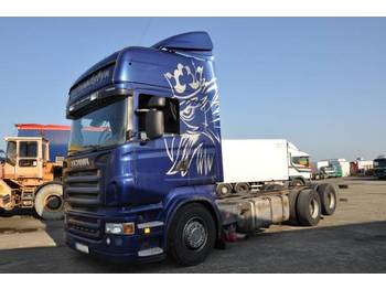 Container transporter/ Swap body truck Scania R480 6x2 Euro 4 Hydraulik: picture 1
