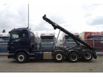 Container transporter/ Swap body truck Scania R480 CB8X2/4 HNA CONTAINER CHAIN SYSTEM EURO 4: picture 1