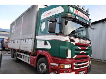 Curtainsider truck Scania R500 6X2: picture 1