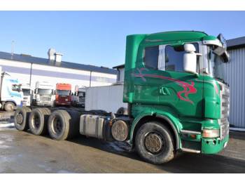 Container transporter/ Swap body truck Scania R500 8X4: picture 1