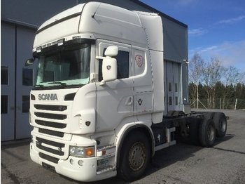 Container transporter/ Swap body truck Scania R560 6x2 Alusta Topline Hidastin: picture 1