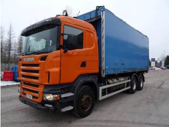 Truck for transportation of timber Scania R580: picture 1