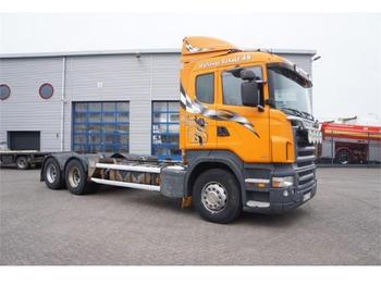 Container transporter/ Swap body truck Scania R620 6X4 MANUAL RETARDER: picture 1