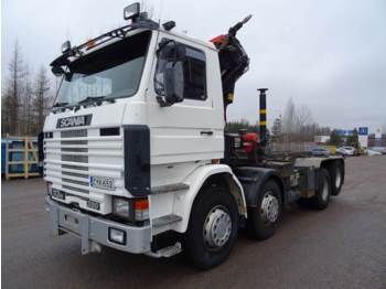 Container transporter/ Swap body truck Scania R 113 H-8X2/150+310+132: picture 1