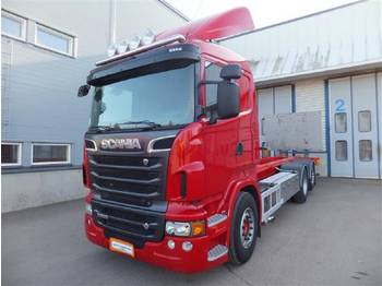 Container transporter/ Swap body truck Scania R 500 6X2/4-4700: picture 1