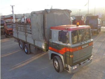 Dropside/ Flatbed truck Scania SCANIA VABIS LBS 110 SUPER (6X2): picture 1