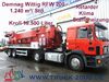 Tank truck MAN 19.403 Kroll Saugspüler Auflieger19,5m³ Retarder
