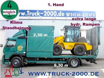 Autotransporter truck VOLVO FM 9-260 Spezialtrans.f.Baumasch*RampenExtraLang: picture 1