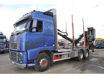 Truck for transportation of timber Volvo FH16 580 6X4 med kran: picture 1