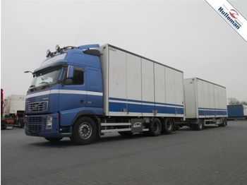 Box truck Volvo FH520 6X2 GLOBETROTTER XL EURO 4 COMBINATION: picture 1