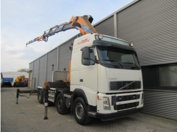 Dropside/ Flatbed truck Volvo FH 12 480 8X4 + EFFER 92 T/M: picture 1