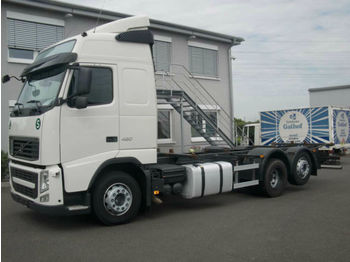 Container transporter/ Swap body truck Volvo FH 420 Globetrotter 2xTank Liftachse I-Shift: picture 1