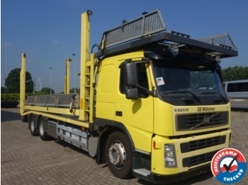 Autotransporter truck Volvo FM12 400 6x2 car transporter: picture 1