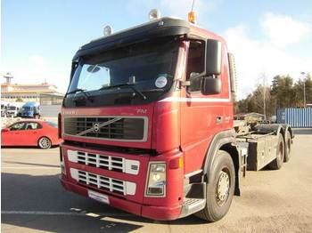 Skip loader truck Volvo FM440 6x4LL - Meiller koukkulaite: picture 1