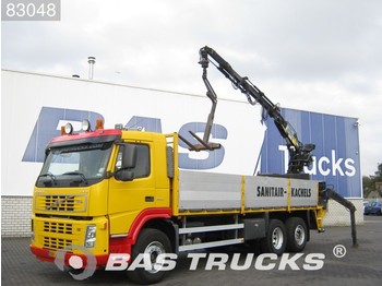 Dropside/ Flatbed truck Volvo FM9 300 Roetfilter Euro 3 KENNIS 16000-R Rolller: picture 1