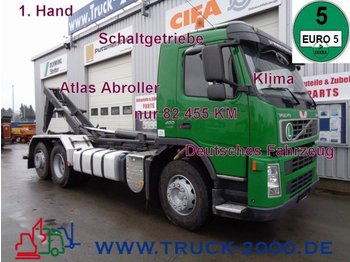 Hook lift truck Volvo FM 400 Atlas Abroller 1.Hand Schaltgetriebe  BC: picture 1