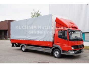 Curtain side van Mercedes-Benz Atego 816 Pritsche 7,24m Plane LBW Euro-4 Nr 818: picture 1