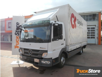 Curtain side van Mercedes-Benz Atego 818 L: picture 1