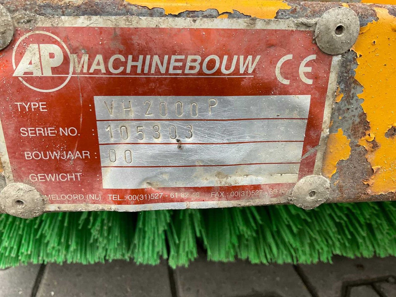 Agricultural machinery AP VH2000P