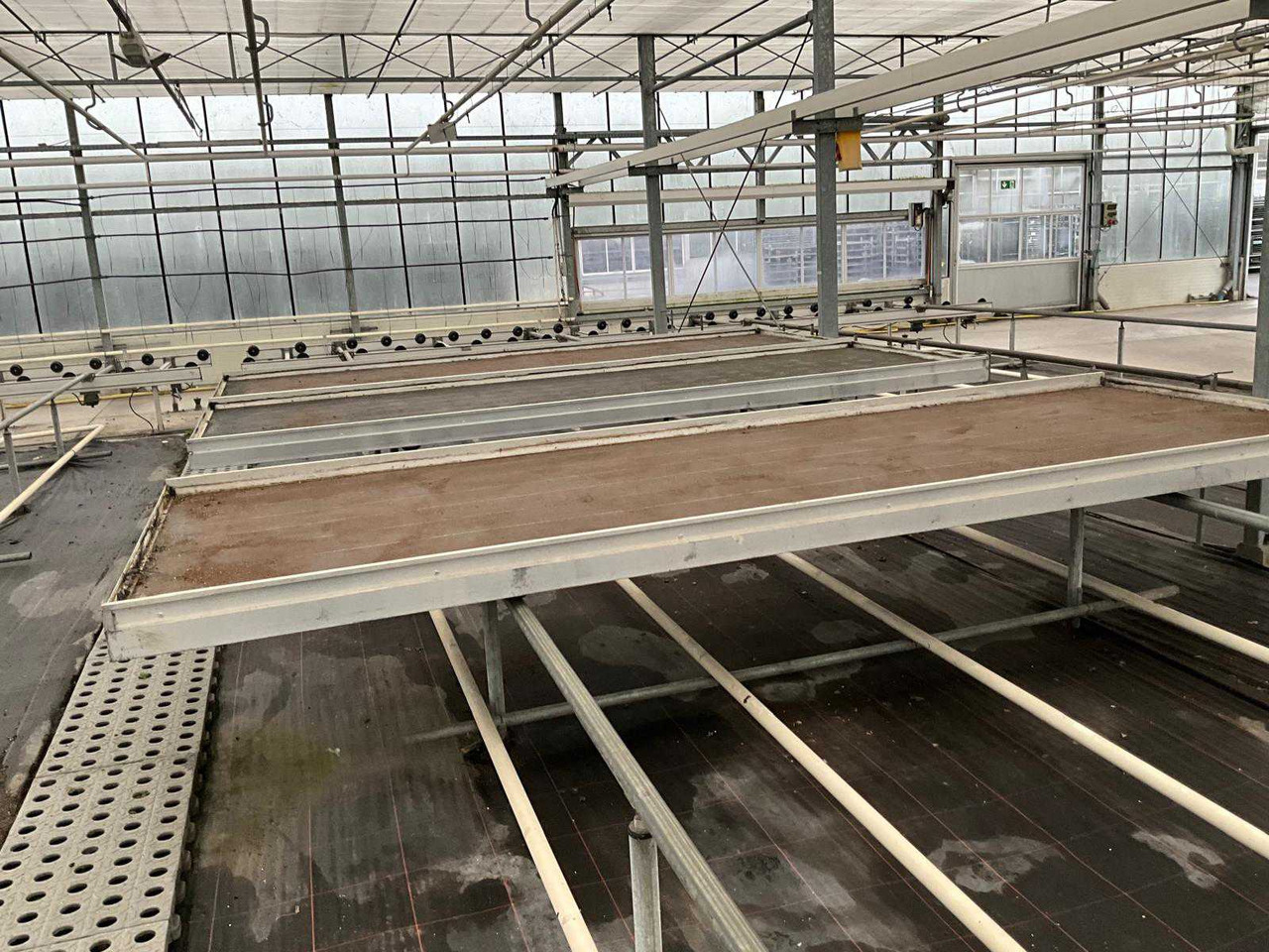 Agricultural machinery Aluminum cultivation table (4.50x1.63 mtr) (50x)