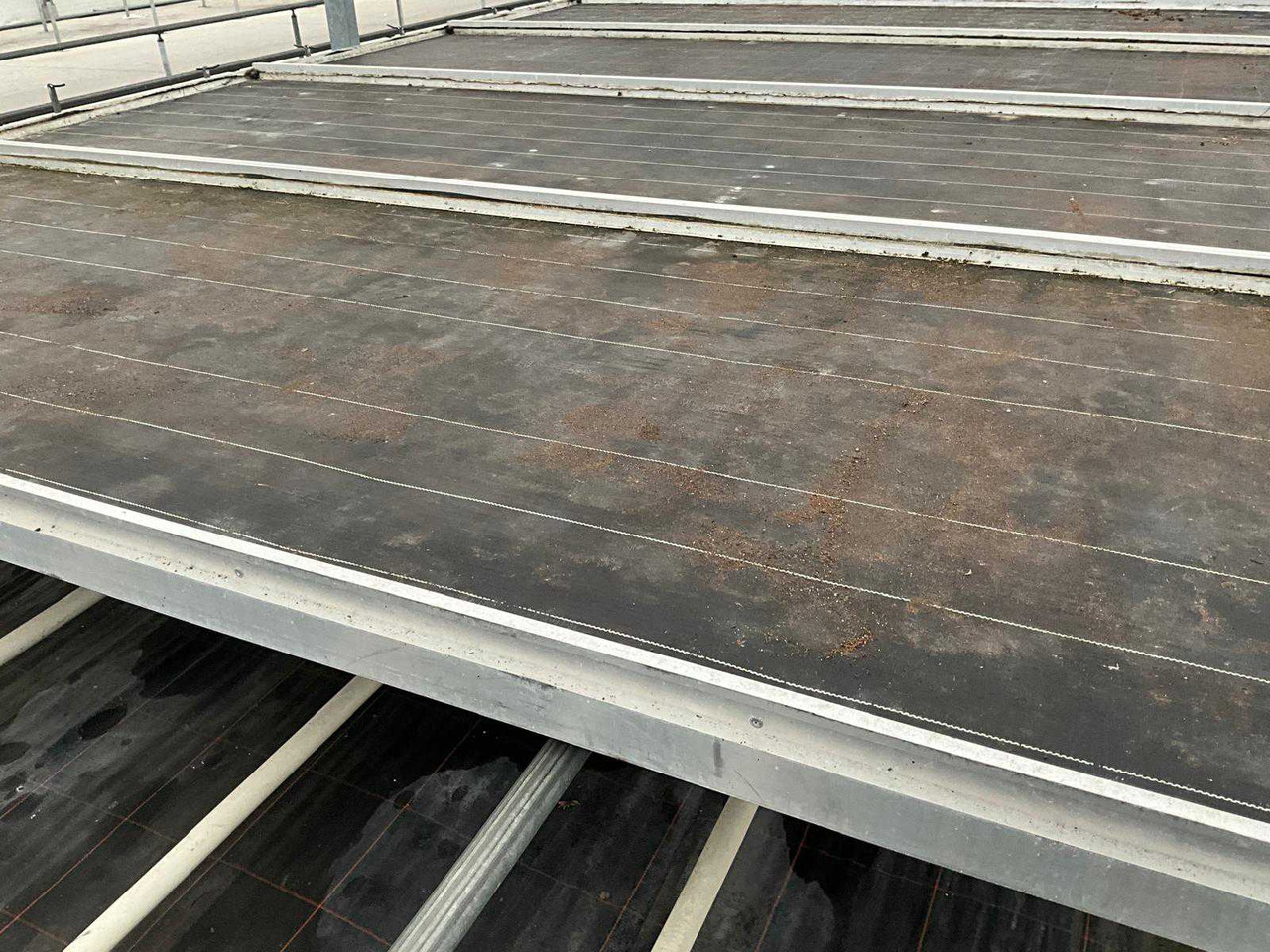 Agricultural machinery Aluminum cultivation table (4.50x1.63 mtr) (50x)