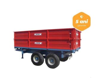 New Farm trailer Bicchi B502L/TA-H- agricultural trailers with tandem axle, 10 tons, hydraulic braking!!! transport included!!!!: picture 1
