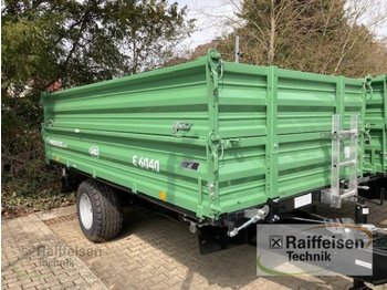 Farm tipping trailer/ Dumper Brantner Einachskipper E6040: picture 1