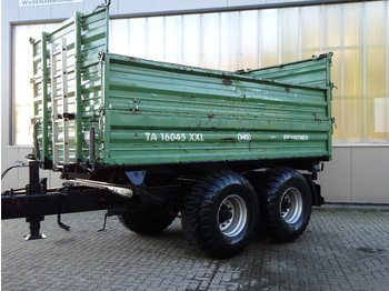 Farm tipping trailer/ Dumper Brantner TA 16045/ 2XXL: picture 1