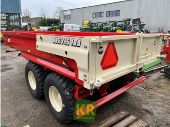 New Farm tipping trailer/ Dumper Brevis 100 Beco: picture 4