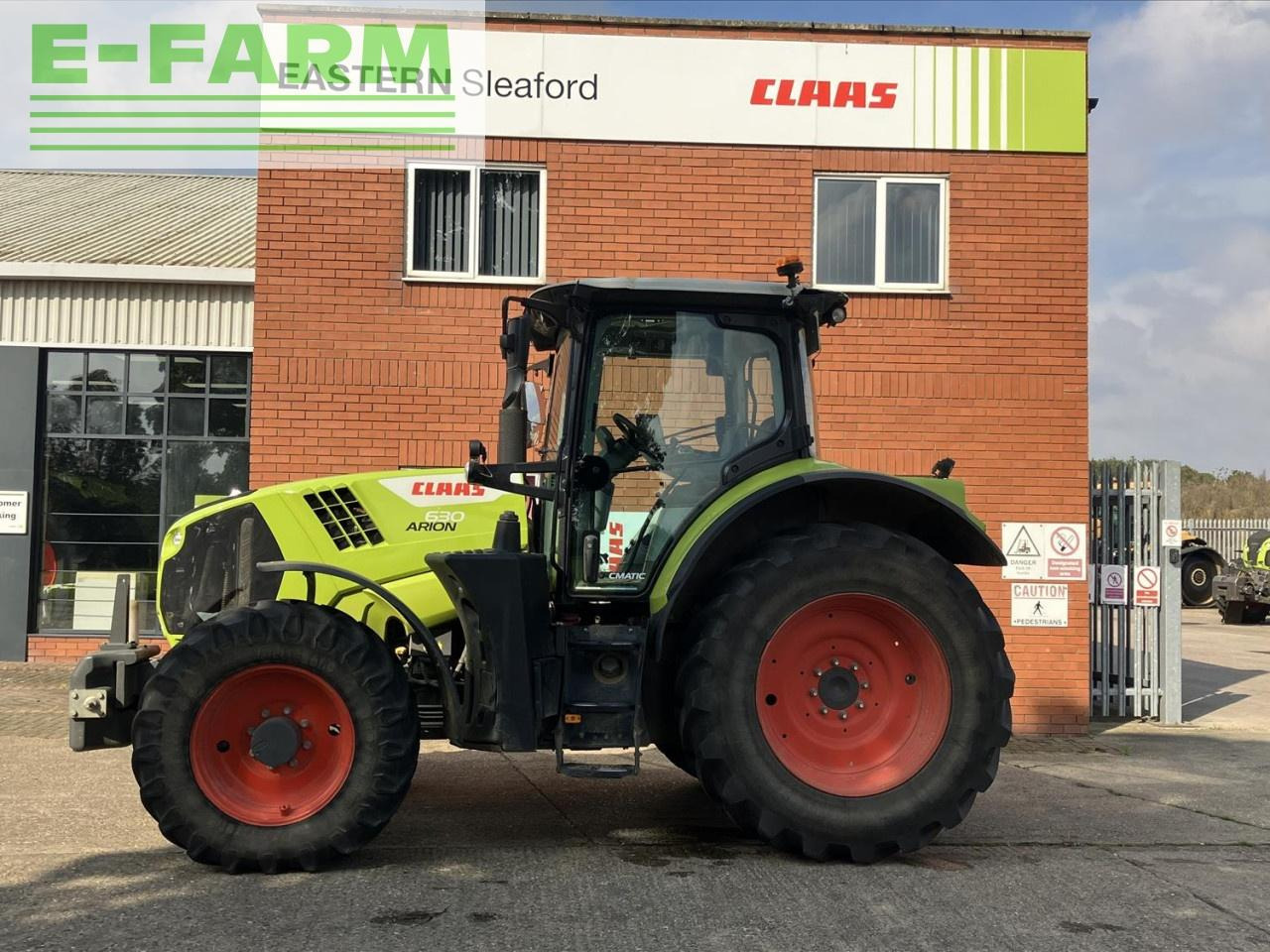 Farm tractor CLAAS ARION 630 CMATIC: picture 2