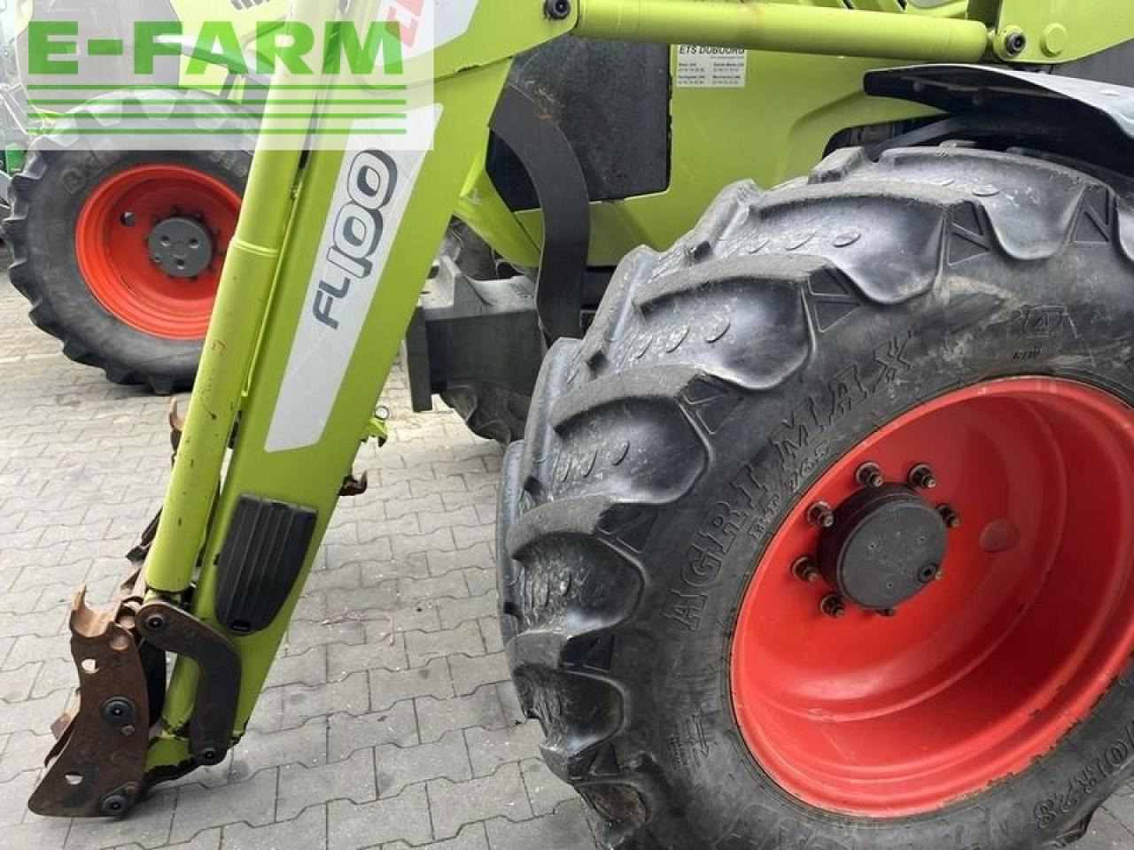 Farm tractor CLAAS arion 420 cis + claas fl100: picture 9