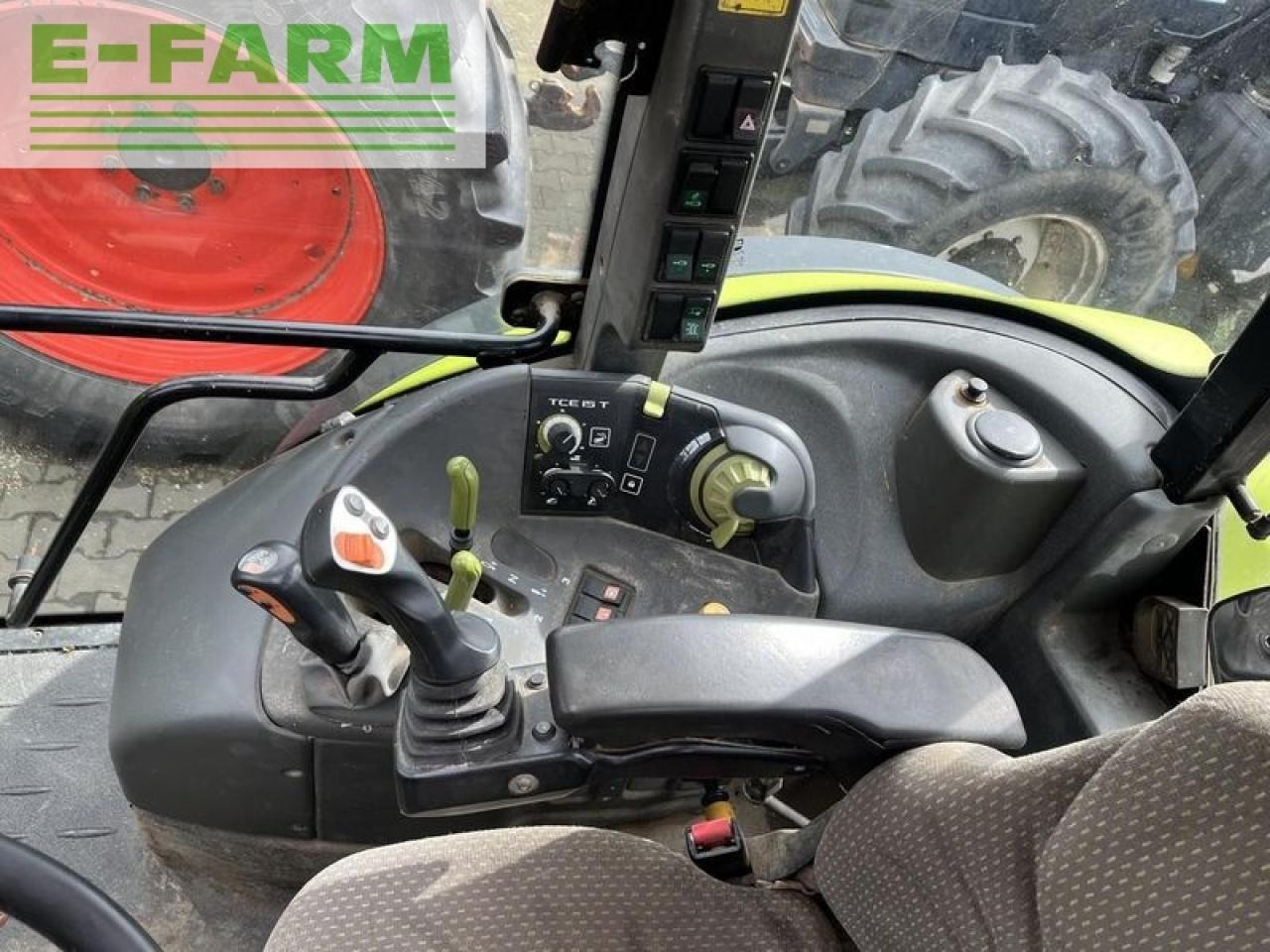 Farm tractor CLAAS arion 420 cis + claas fl100: picture 12