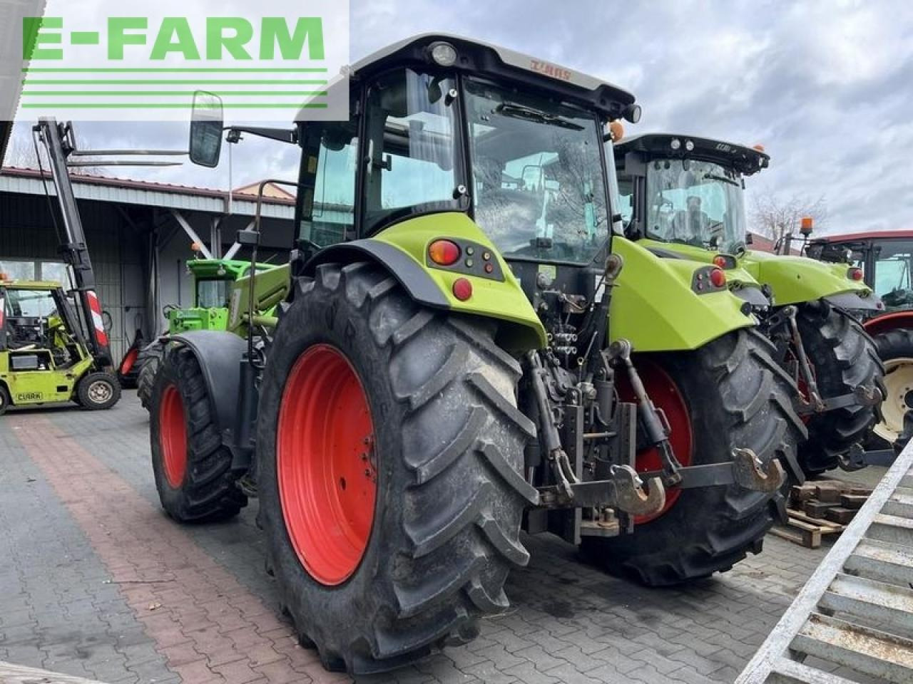 Farm tractor CLAAS arion 420 cis + claas fl100: picture 6