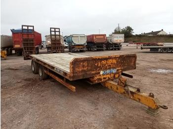 Farm trailer Chieftain Twin Axle Low Loader Trailer, Ramps: picture 1