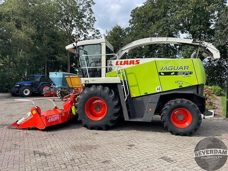 Agricultural machinery Claas Jaguar 870 492 Speedstar