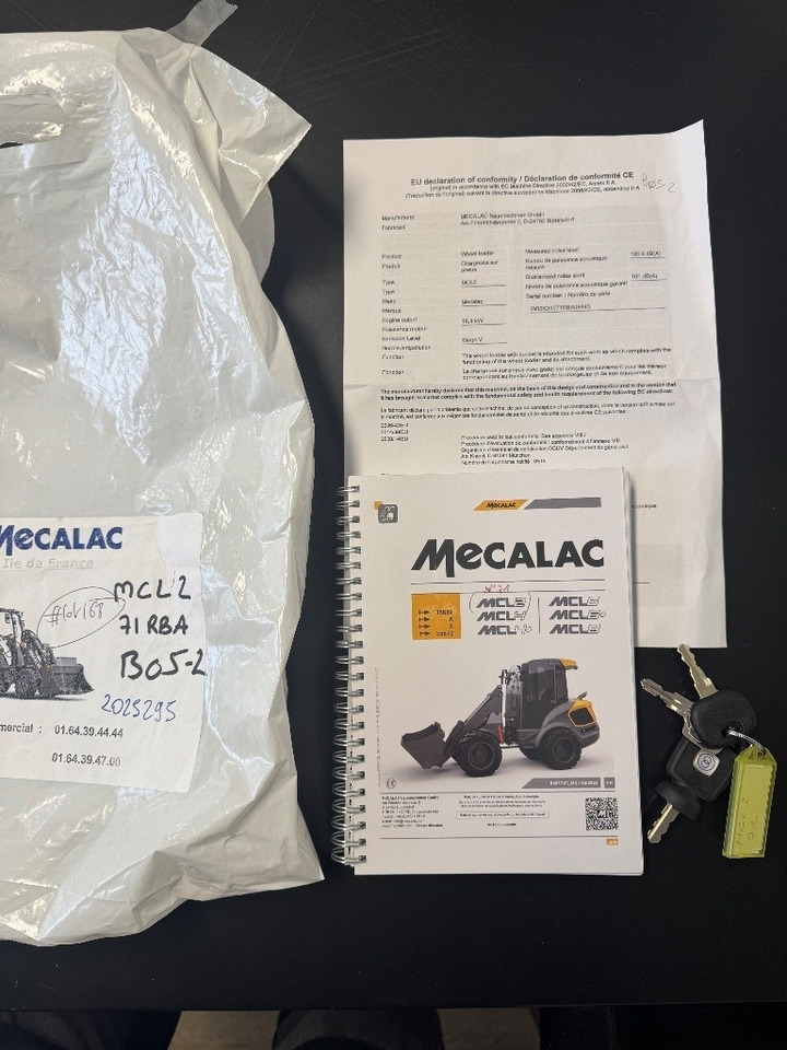 Compact loader Mecalac MCL 2