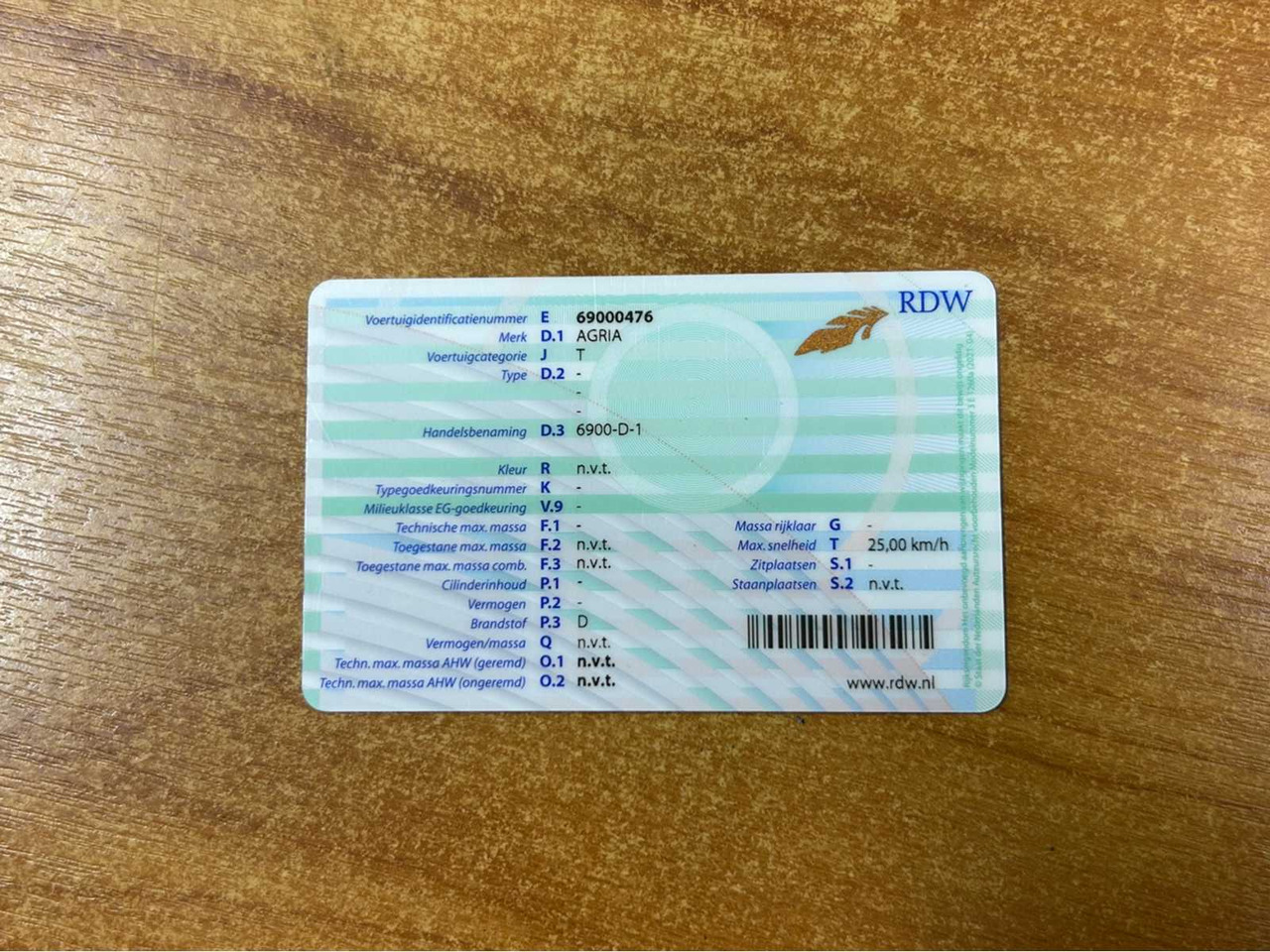 Compact tractor Agria 6900-D1