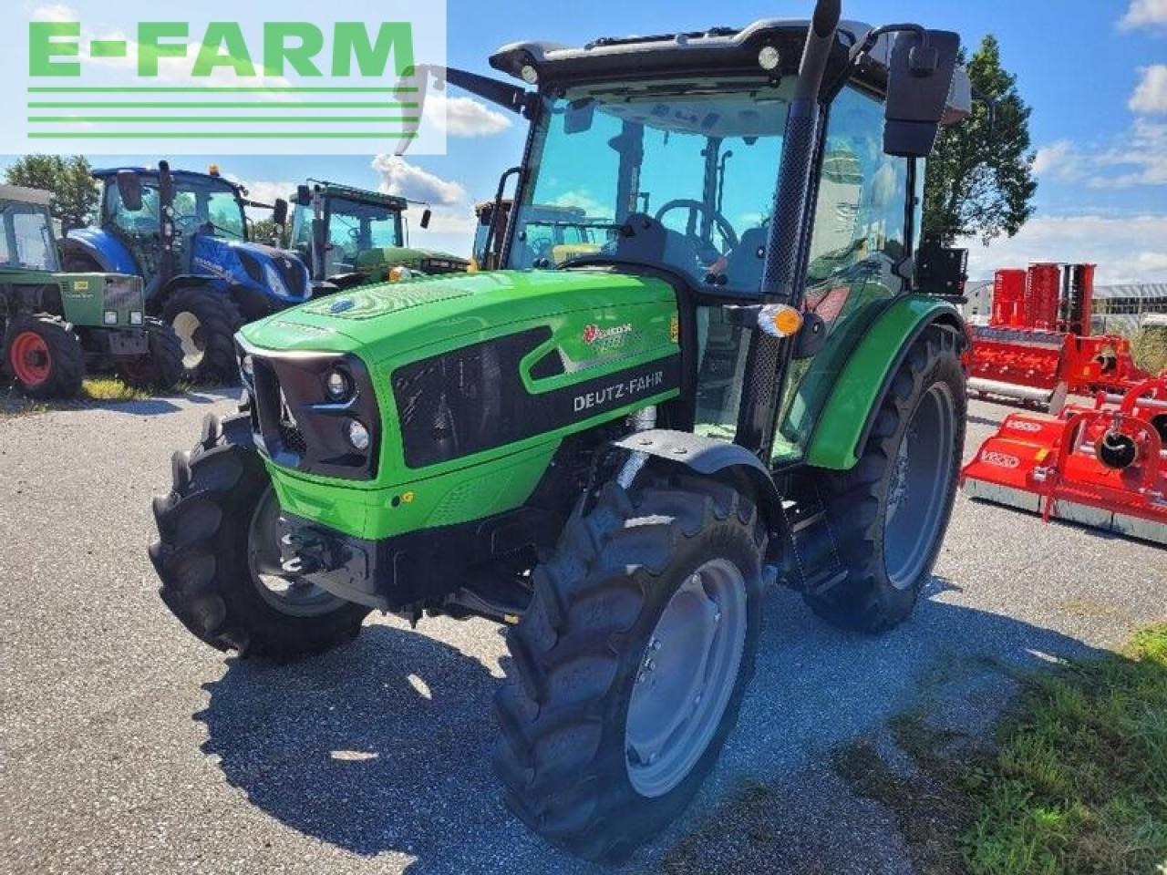 Farm tractor Deutz-Fahr 5080d keyline: picture 3