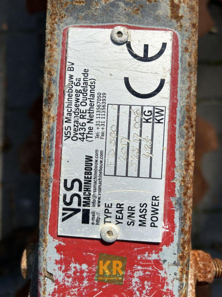 Disc harrow Overige Overige vorenpakkers