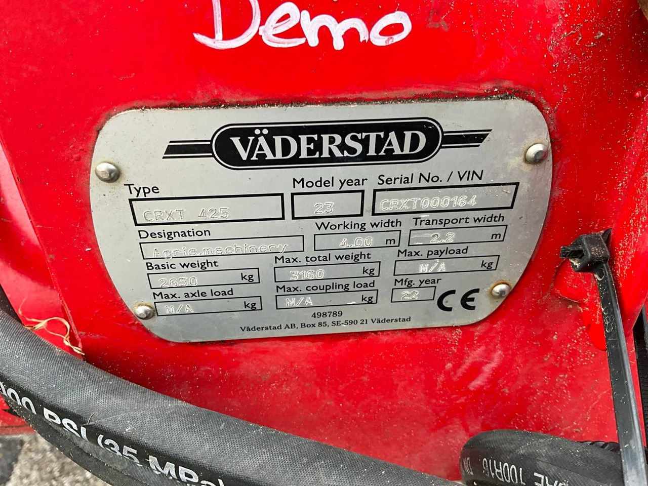 Disc harrow Väderstad Carrier CRXT 425