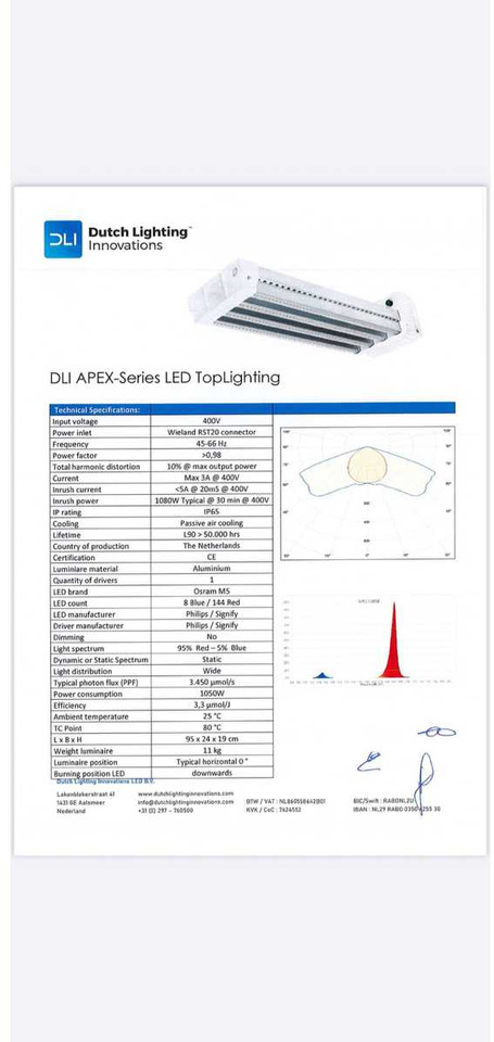 Agricultural machinery Dli Apex series