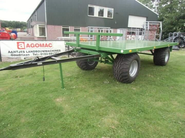 Farm platform trailer Balen transportwagen