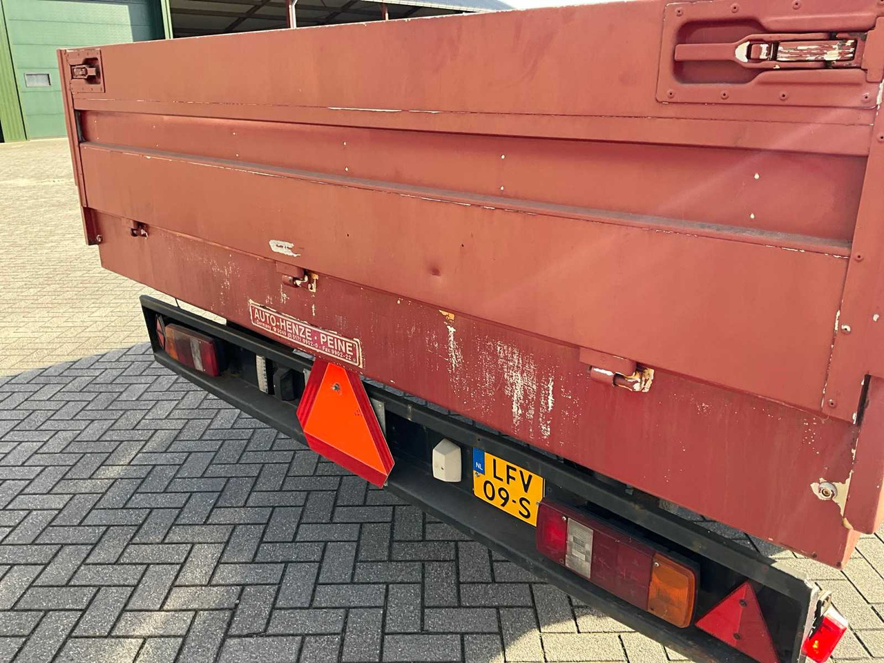 Farm platform trailer Obermaier TFP 105