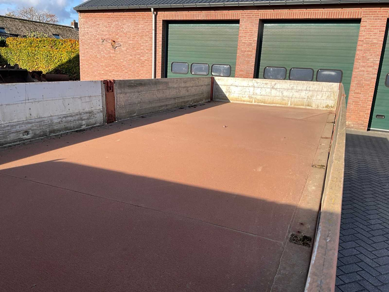 Farm platform trailer Obermaier TFP 105