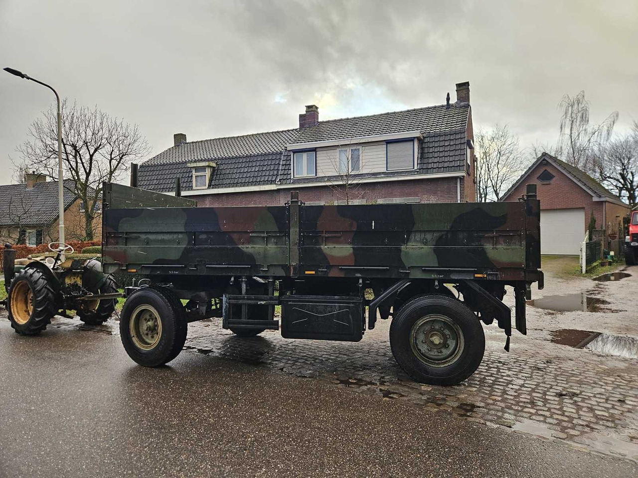 Farm tipping trailer/ Dumper Ackermann BwB 2300126